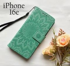 iPhone 16e ケース デザイン柄GR ☆おまけガラスフィルム付