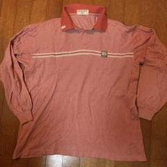 Munsingwear 長袖ポロシャツ　赤ピンクMA