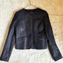 美品★定価5,2万★Theory Luxe★ウール ノーカラージャケット★スーツ ジャケット EXECUTIVE NENSI(504546637) | セオリーリュクス