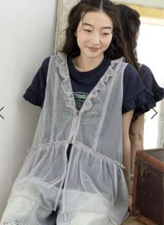 【新品】niko and… ニコアンド　アソートフリルチュールベスト niko and ｜アソートフリルチュールベスト | Rakuten Fashion