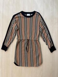 タイムセール 半額 BURBERRY(バーバリー) スウェットワンピース 140 アーカイブ ワンピース