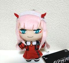 ダーリンインザフランキス キーチェーンマスコット ぬいぐるみ ゼロツー ダーリンインザフランキス キーチェーンマスコット ぬいぐるみ