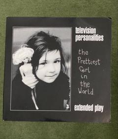 【美品】TELEVISION PERSONALITIES レコード Television Personalities 再発版7インチ - メルカリ