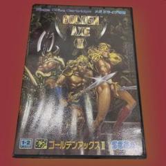ゴールデンアックス II メガドライブ用ソフト　説明書付き