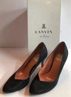 LANVIN en Bleu ランバンオンブルー　ブラック　パンプス　ヒール