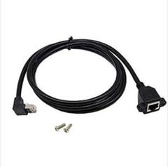 RJ45イーサネット延長ライン 直角 FT / １M・黒