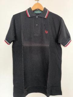 FRED PERRY ブラックポロシャツ 38インチ　英国製　90年代 185cee3d66908dd7efb7c41814809d