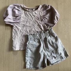 GLOBAL WORK トップスとショートパンツセット 110