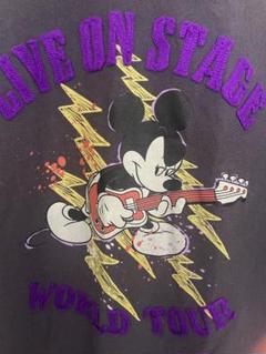 ディズニー　ミッキー　Tシャツ 半袖スウェット　Lサイズ
