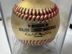 会場売切】MLB 開幕 東京ドーム 公式球 ゴールド 2025 未開封