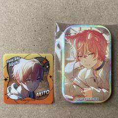 彰人　コラボ　バッジ　10点 東雲彰人 あんスタプロセカコラボ 缶バッジ - メルカリ