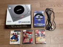 (動作確認済み)ゲームキューブ本体 + ソフト3本+ ケーブル類