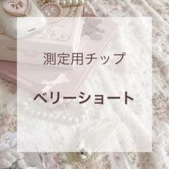 測定用チップ④ ベリーショート