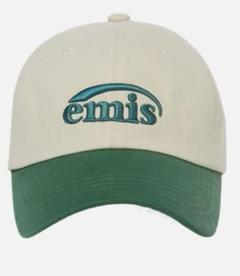 【BTS Vテテ着用 】NEW LOGO MIX BALL CAP-BEIGE/GREEN 帽子 BTS テテ着用【emis】ベースボールキャップ - メルカリ