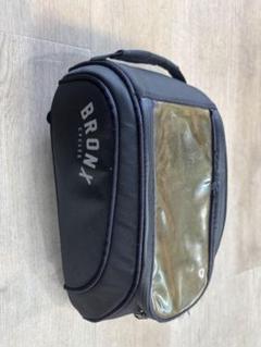 BRONX サイクリングバッグ 透明ポケット付き BRONX サイクリングバッグ 透明ポケット付き
