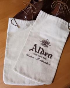 【新品未使用】Alden シューバッグ 靴袋 シューズ袋 布袋