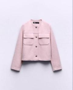 2025年最新】zara ジャケット ピンクの人気アイテム - メルカリ