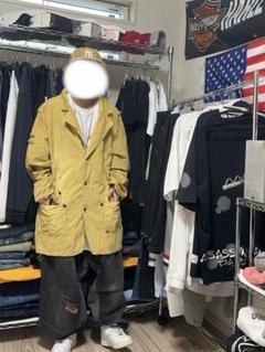 エニーチェ コーデュロイ ジャケット イエロー 3XL 90s b-boy