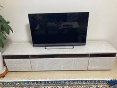 大理石調　テレビボード