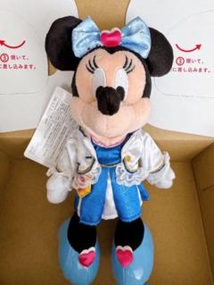 お顔厳選♡ ミニー　ロマンスちゃん　オーバー ザ ウェイブ　ぬいぐるみバッジ♡ お顔厳選♡ミッキー ミニー ロマンス ディレクター ぬいぐるみ