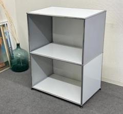 希少USM/ハラーシステム■オープンシェルフ 1列2段 黒 0118105333_678b099da1a87.JPG