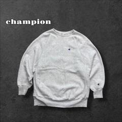 champion チャンピオン リバースウィーブ 90s 目付き グレー ボロ