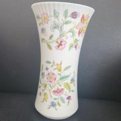 1882年製 ロイヤルダルトン窯 ロイヤルドルトン窯 花瓶 彩釉葉文