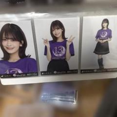 乃木坂13th BIRTHDAY LIVE生写真 バスラTシャツ奥田いろはコンプ