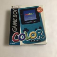 ジャンク GBC ゲームボーイカラー 本体 ブルー 箱説付き