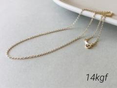 14kgf シンプル チェーンネックレス