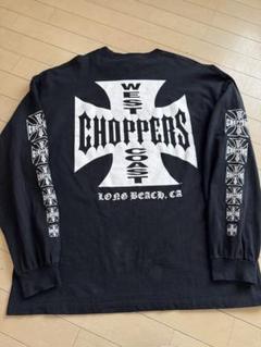 WEST COAST CHOPPERS スカルフレイムロンT 鬼フェード