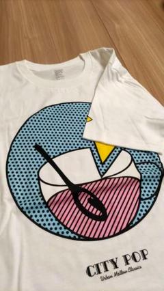 グラニフCITY POP グラフィックTシャツ ホワイト
