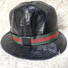 GUCCI グッチ ハット バケットハット　バケハ GG総柄 帽子 ブラック 黒 グッチ 小物ダブルG付き GGキャンバス バケットハット | GUCCI公式