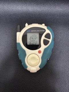 【　動作確認済み　】　 デジヴァイス 　D-3　 ホワイト＆レッド BE MEMORY - DIGIMON ADVENTURE 02 D-3 WHITE AND YELLOW Dim