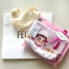ラブラリーバイフェイラー ペコちゃんコラボ ペコパティスリーポーチ(大) 新品 FEILER MAGAZINE 詳細 | フェイラー(FEILER)オフィシャル