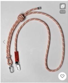 トポロジー　ストラップ　Topologie 8.0mm Rope / ピンク