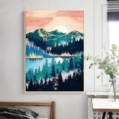 ダイヤモンドアート 風景 DIY モザイク ハンドメイド