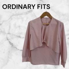 【ORDINARY FITS 】ブラウス ピンク　トップス　レディース