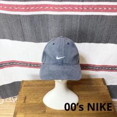 90s old NIKE キャップ \"サンフェード\" BLACK 銀タグ 90s old NIKE キャップ 