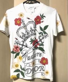 レア　希少　ディオール　Dior Tシャツ ガリアーノ　ビジュ　ビーズ