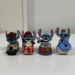 スティッチ　おもちゃ　プルバックミニカー　フィギュア　１４個セット スティッチ おもちゃ プルバックミニカー フィギュア 14個