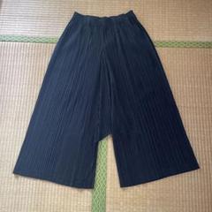 PLEATS PLEASE プリーツサルエルパンツ ダークブルー 2025年最新】PLEATS PLEASE サルエルパンツの人気アイテム