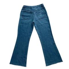 【入手困難】CHANEL 2023SS デニムパンツ CHANEL】シャネル『ココマークスカーフ付 デニムパンツ size36