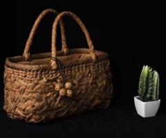 楽天市場】【楽天Fashion THE SALE】桜皮、山葡萄 桜皮かご