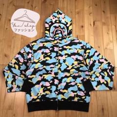 BAPE エイプ シャークパーカーCandy Mサイズ 01