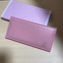 【新品未使用】皇居限定品　二つ折り財布　 ピンク　本皮製品　箱付き ヴィヴィアン オンライン限定 EXECUTIVE 口金二つ折りミニ財布
