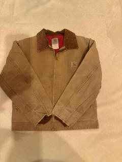 90s カーハート USA製 デトロイトジャケット 茶 キッズL 10 4910 美品 90s USA製 carhartt デトロイト ジャケット JB102 紺系 XL