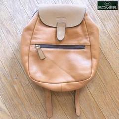 SOMES SADDLE / レザー バッグ ミニ リュック
