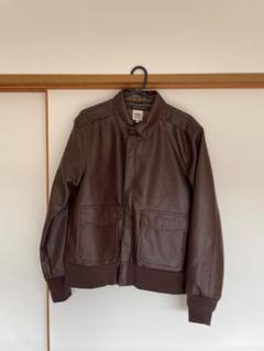 80's オールド　EDWIN レザー　フライトジャケット　A-2 G-1 80's オールド EDWIN レザー フライトジャケット A-2 G-1 - メルカリ