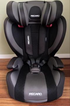 【美品】レカロ　RECARO　J1 プラチナブラック　ジュニアシート　希少色 希少色 美品 RECARO レカロ J1 チャイルドシート プラチナム